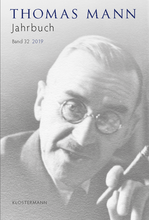 Thomas Mann Jahrbuch 2019